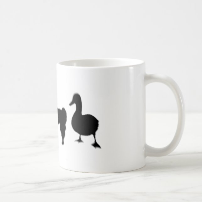 Mug Canard de lama de lama (Droite)