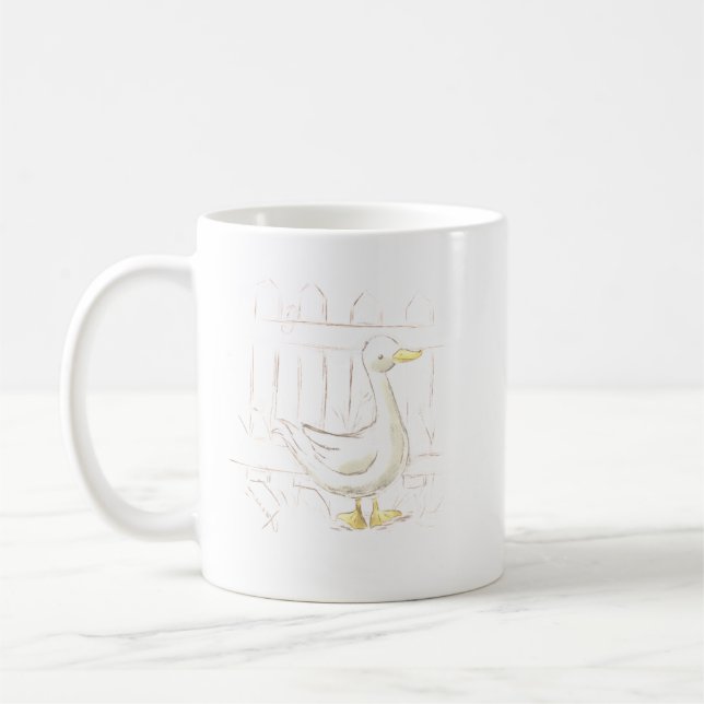 Mug Canard de livre d'histoires (Gauche)