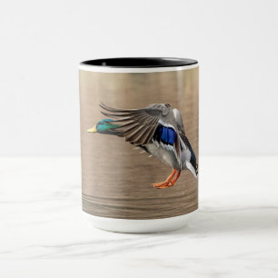 Mug Canard de Mallard en vol