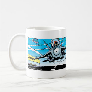 Mug Canard de tintement au salon de l'aéronautique