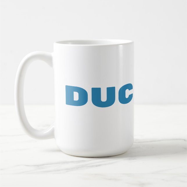 Mug Canard drôle, dégage (Gauche)
