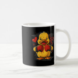 Mug Canard en caoutchouc boxeur avec gants de boxe Kic