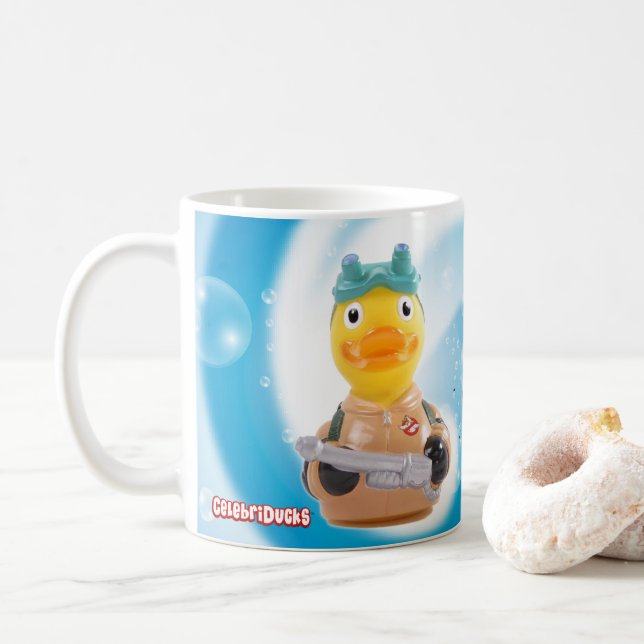 Mug Canard en caoutchouc de CelebriDucks Goosebusters (Avec donut)