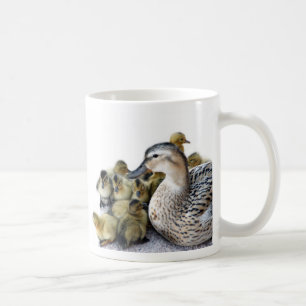 Mug Canard et canetons sauvages de mère