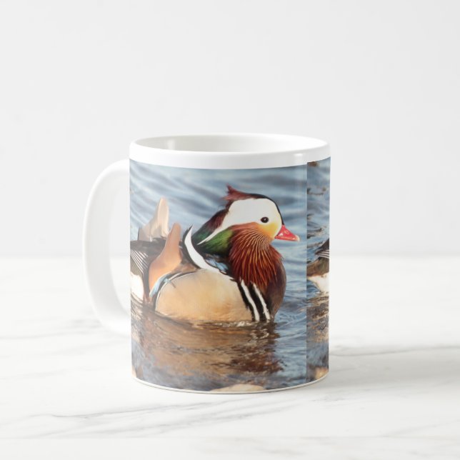 Mug Canard mandarin (Devant gauche)