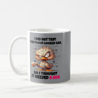 Mug Canard Ne S'est Pas Précipité Le Plancher Avait L'