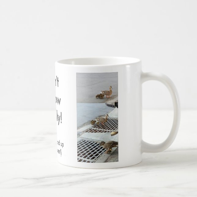 Mug canard, riley_joe, Don'tFollowBlindly ! (Droite)