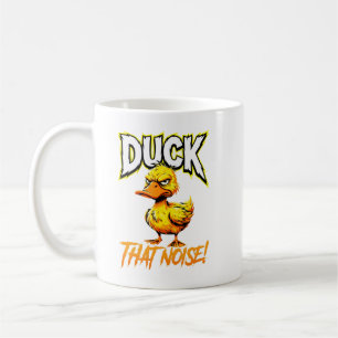 Mug Canard sarcastique coin-coin ce bruit Mème drôle