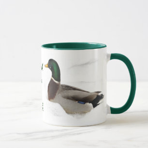 Mug Canards dans seigneur Love de neige un canard