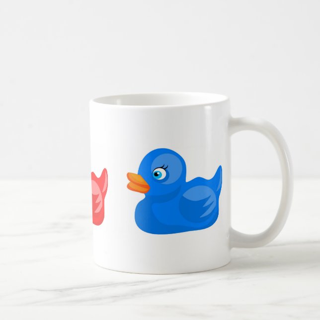 Mug Canards en caoutchouc (Droite)