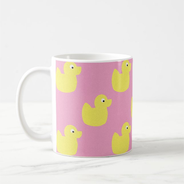 Mug Canards jaunes mignons (Gauche)
