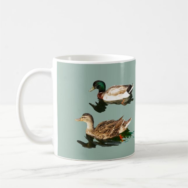 Mug Canards Jetez la couverture (Gauche)