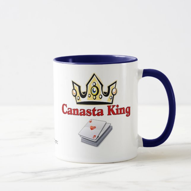 Mug Canasta King, (Droite)