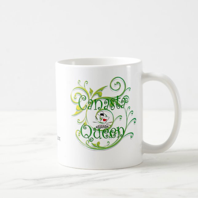 Mug Canasta Queen, Canasta Queen, Fishprint 2010 (Droite)