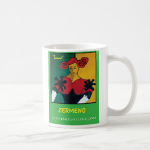 Mug "Cancan Española" par Zermeno (plan rapproché)