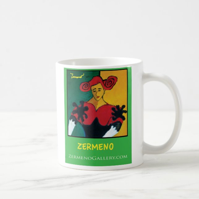 Mug "Cancan Española" par Zermeno (plan rapproché) (Droite)