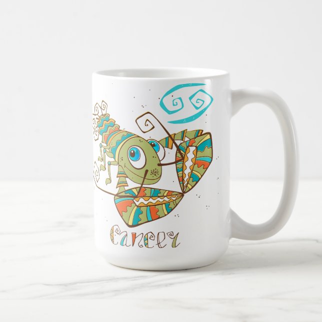 Mug Cancer crabe mignon (Droite)