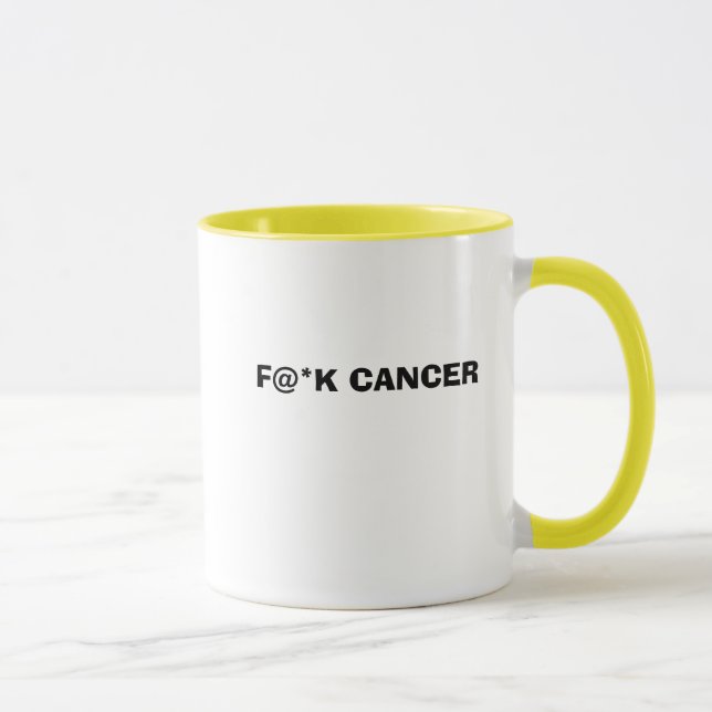 MUG CANCER DE F@*K (Droite)