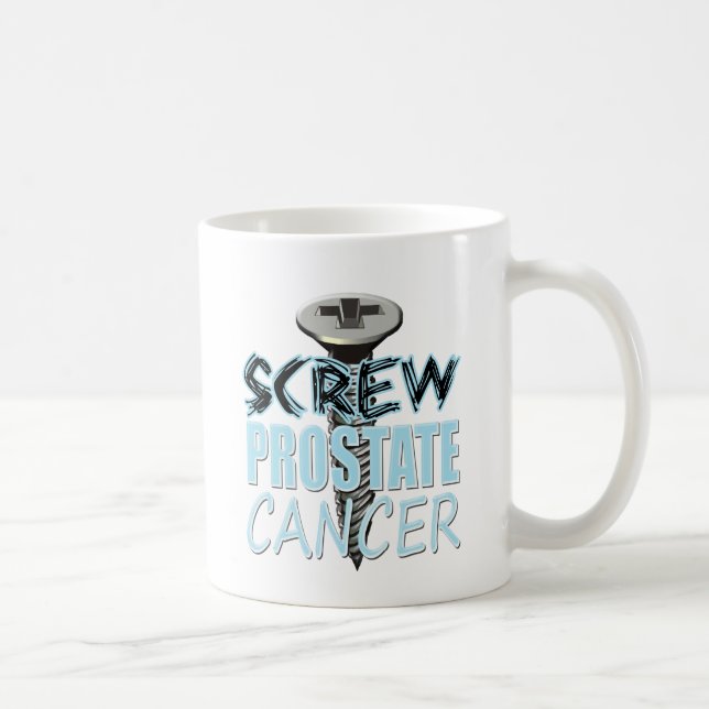 Mug Cancer de la prostate de vis (Droite)