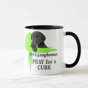 Mug Cancer du lymphome   Lime Green Cancer Ribbon   Sa