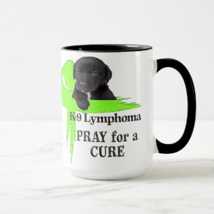 Mug Cancer du lymphome   Lime Green Cancer Ribbon   Sa