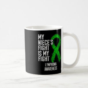 Mug Cancer du Sang La lutte de ma nièce est ma lutte L