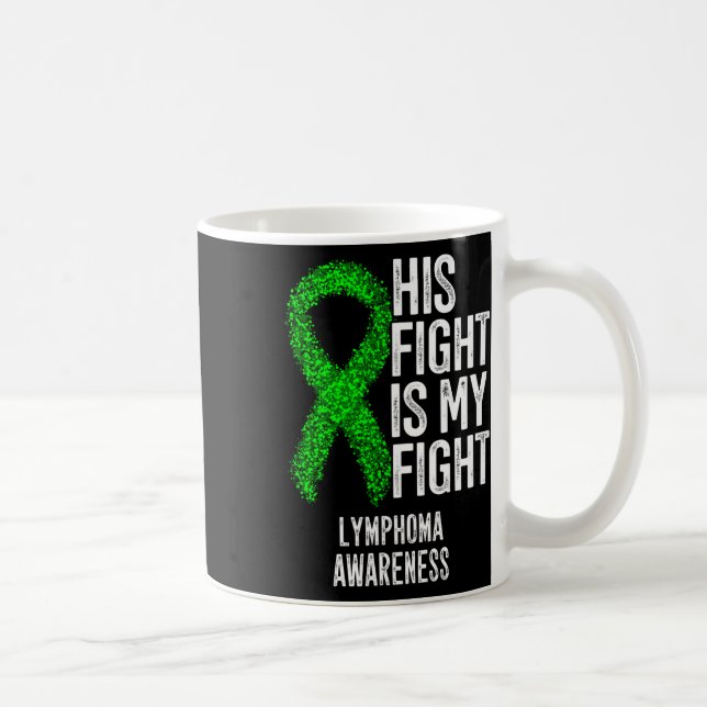 Mug Cancer du sang Son combat est mon combat Sensibili (Droite)