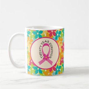 Mug Cancer du sein cadeau de ruban de rose de