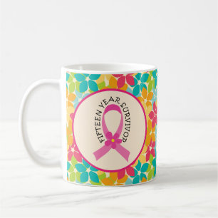 Mug Cancer du sein cadeau de ruban de rose de