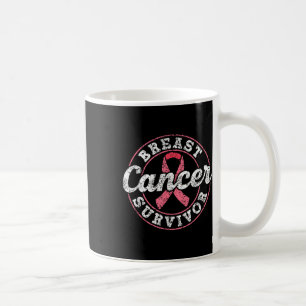 Mug Cancer du sein Survivant Pink Awareness Combight B