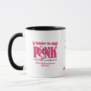 Mug Cancer du sein Survivant Pink Ribbon Inspirationne