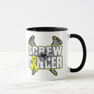 Mug Cancer du testicule de vis