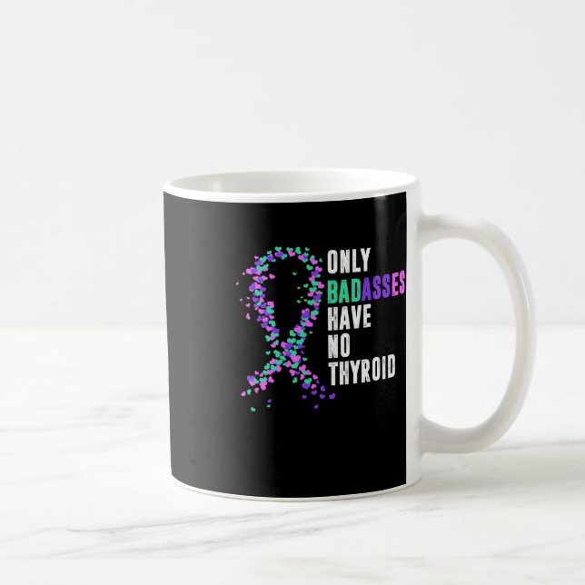 Mug Cancer Ruban Thyroidectomie Démontage Bades de chi (Droite)
