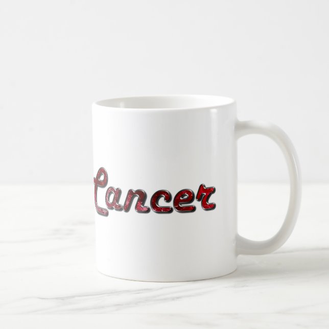 Mug Cancer Zodiac in Ruby Gemstone (Droite)