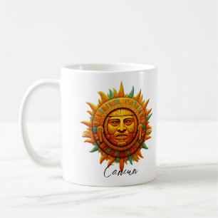 Mug Cancun Masque Maya Mexique Voyage