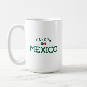 Mug Cancún México (Cancun Mexique) en état de troub