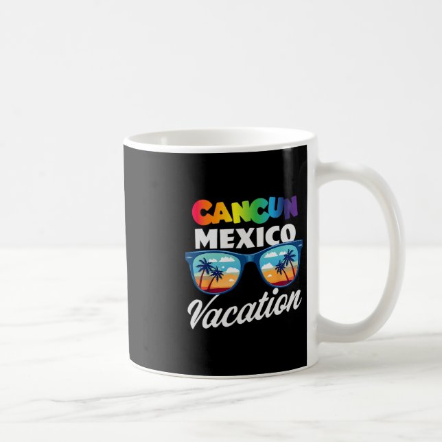 Mug Cancun Mexique Destination Voyage Plage Vacances  (Droite)