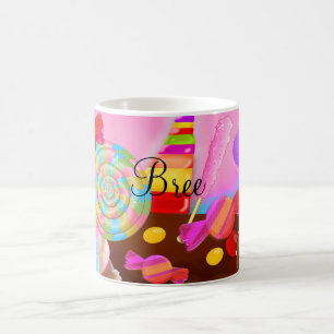 Mug Candy Land Imaginaire Cupcakes & Sweet Candy Custo