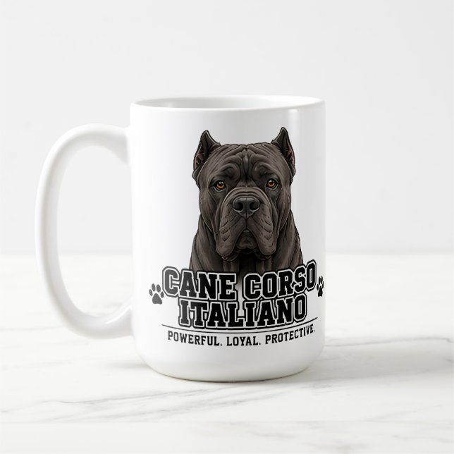 Mug 🐾 Cane Corso Italiano 🐾 (Gauche)