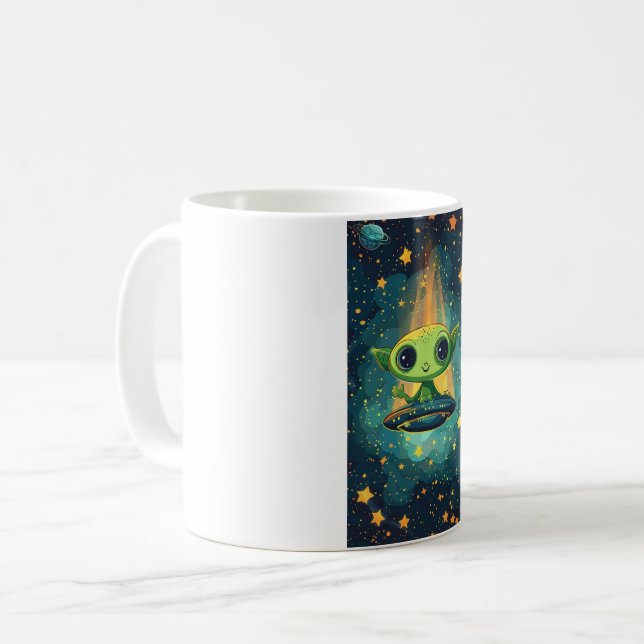 Mug caneca alien stars (Devant gauche)