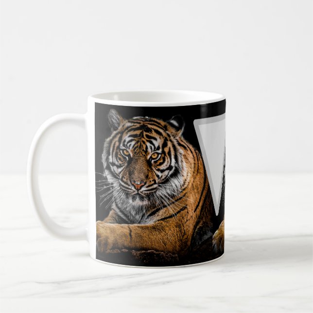 Mug Caneca branca clássica, 325 ml TIGRE (Gauche)
