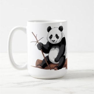 Mug Caneca branca panda