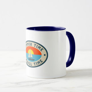 Mug Caneca Café Chegada do Verão 11 oz Cerâmica W-PT