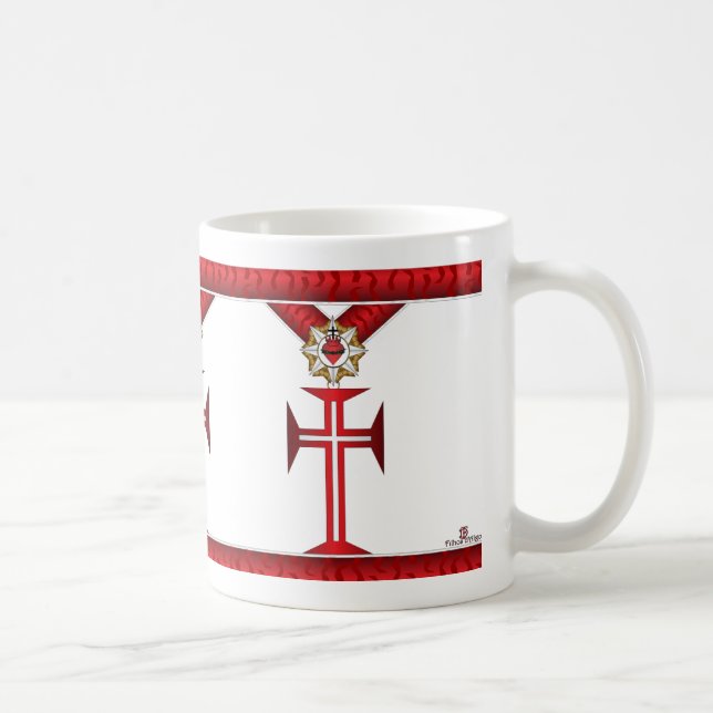 Mug Caneca com a insígnia da Ordem de Cristo (Droite)