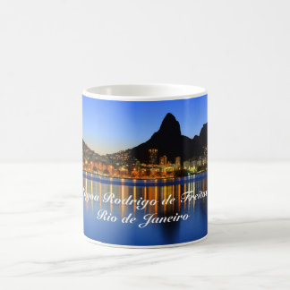 Mug Caneca com foto da Lagoa Rodrigo de Freitas