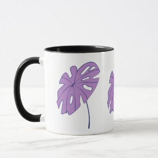 MUG CANECA COMBO - FOLHA LILÁS