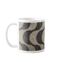 Caneca de café mosaicos 11 oz cerâmica W-PT ZLE