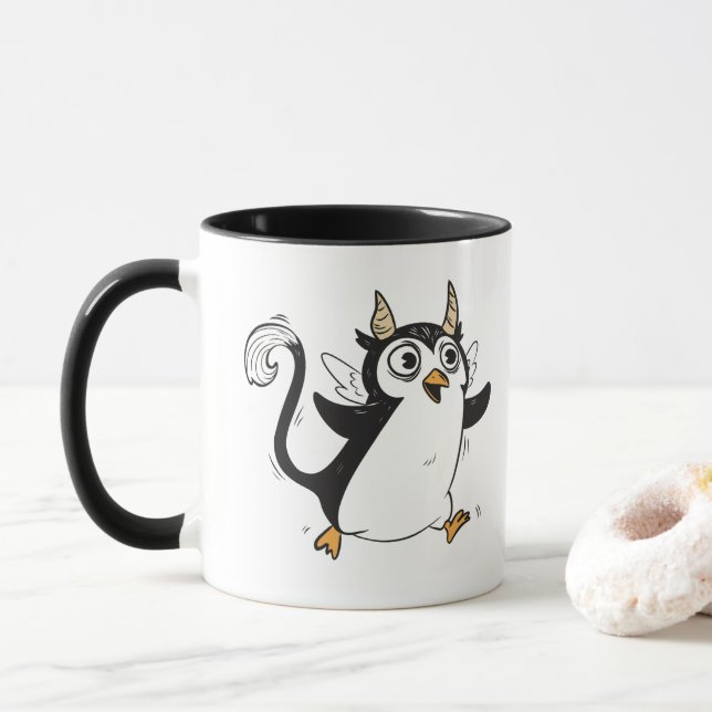 Mug Caneca De Café The Mythoguim (Avec donut)