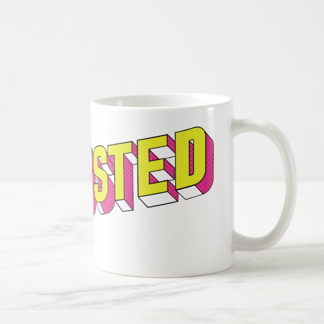 Mug Caneca "Exhausted" (Droite)