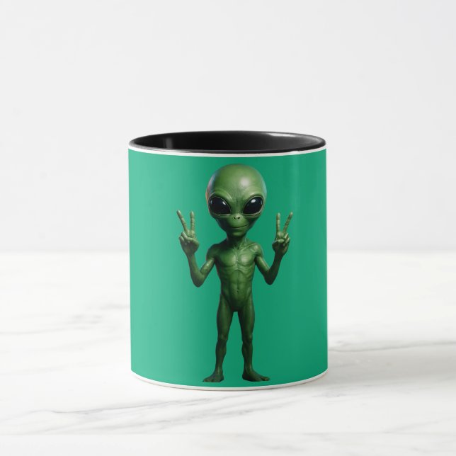 Mug CANECA Extraterrestre futurista (Centre)